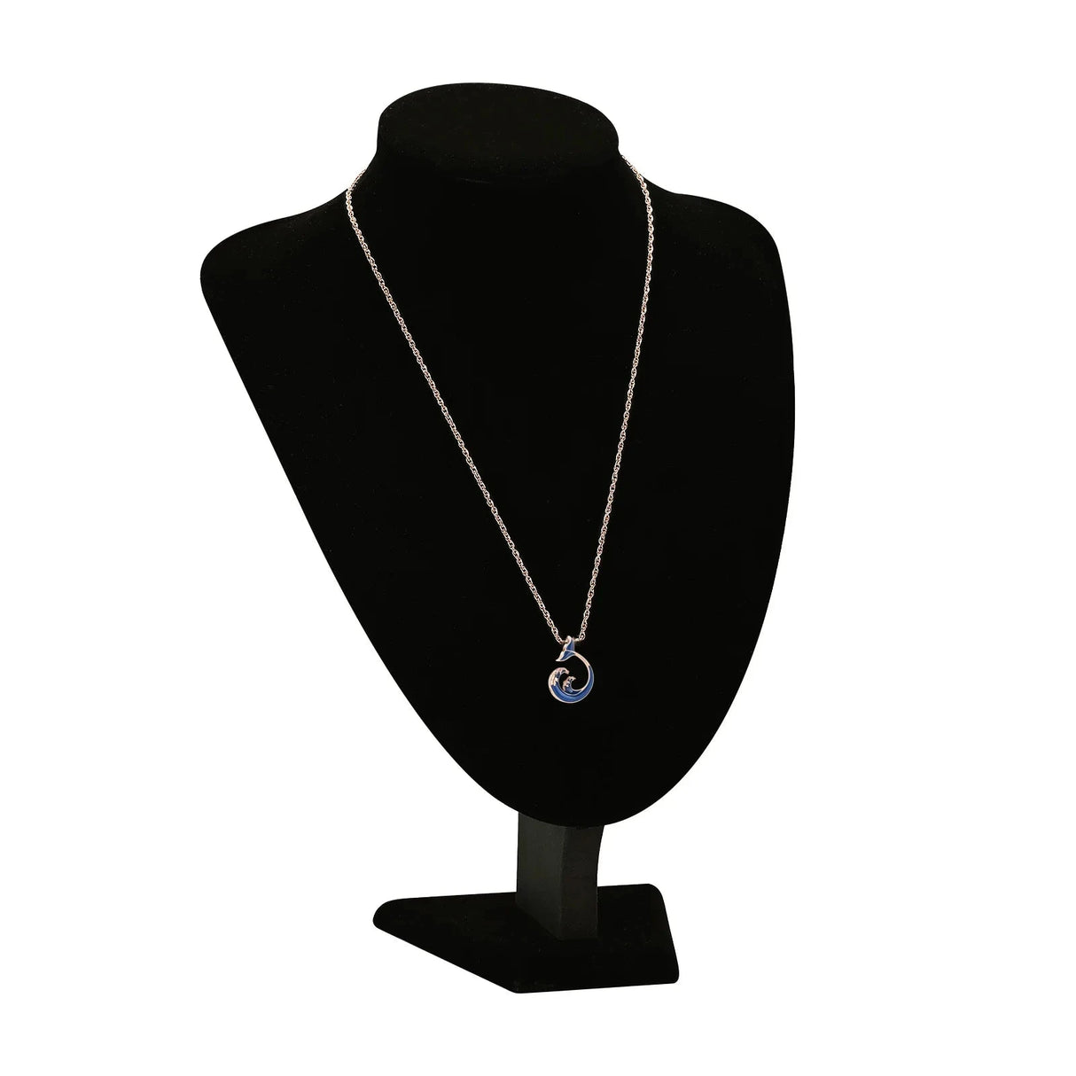 Mermaid Wave Urn Necklace for Ashes Cremation Jewelry Stainless Steel Ashes Pendant Keepsake Memorial Urn Jewelry for Men Women Cherished Emblems