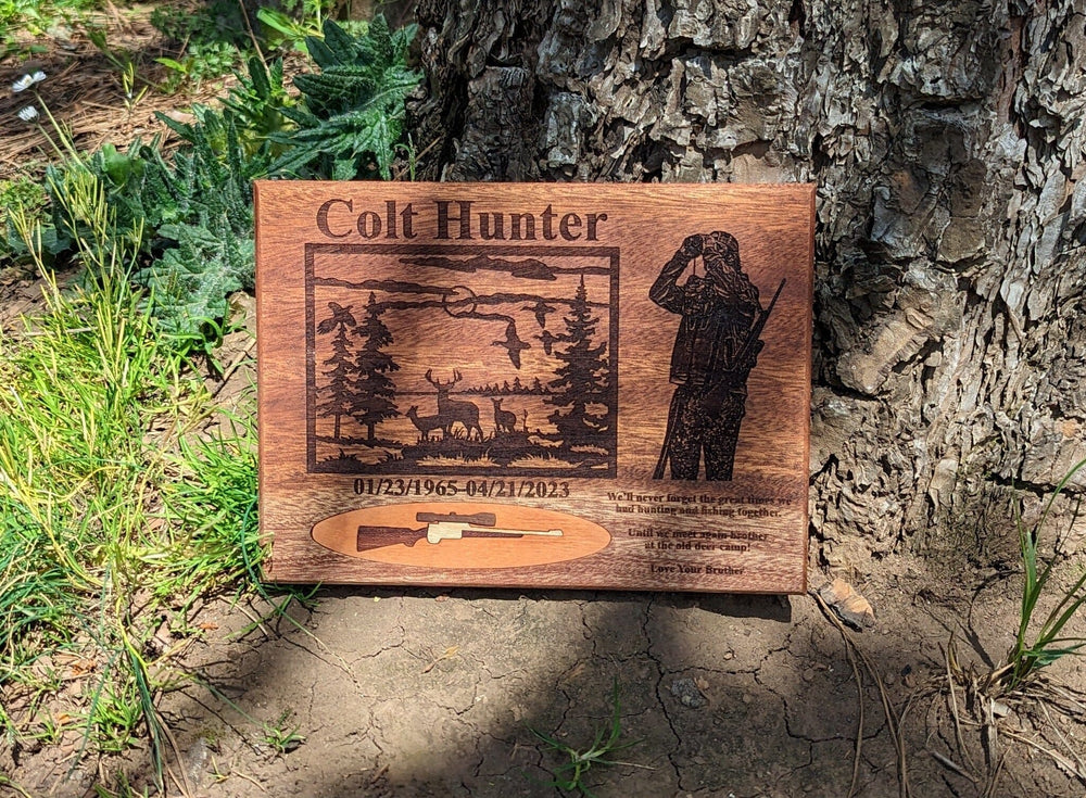 Custom Laser Engraved Memorial Plaque With Insert For Ashes Cherished Emblems