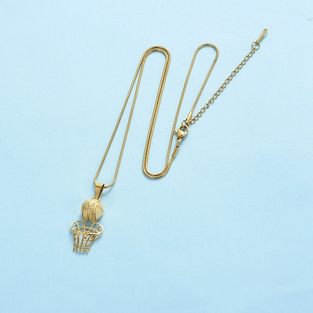 Basketball & Net Cremation Urn Necklace Cremation Necklace Cherished Emblems