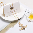 Cremation Necklace - Airplane Shaped Cremation Urn Necklace