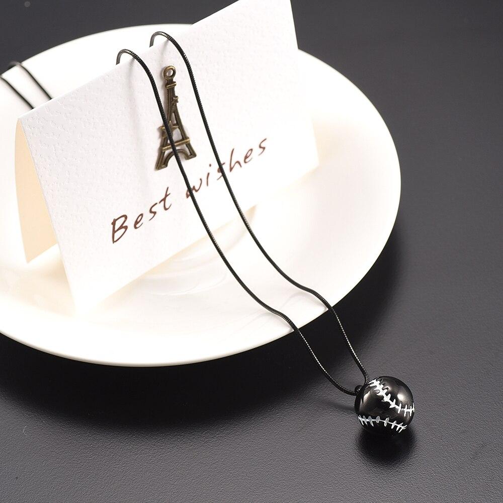 Cremation Necklace - Baseball Shaped Cremation Urn Necklace