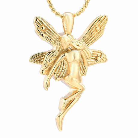 Cremation Necklace - Beautiful Fairy Cremation Urn Necklace