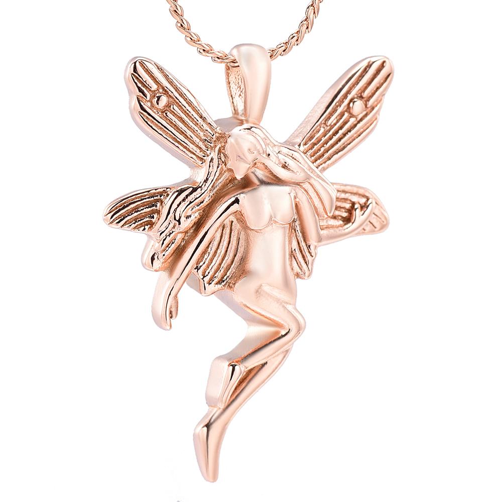Cremation Necklace - Beautiful Fairy Cremation Urn Necklace