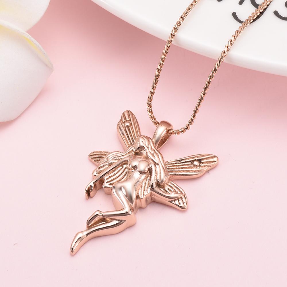 Cremation Necklace - Beautiful Fairy Cremation Urn Necklace