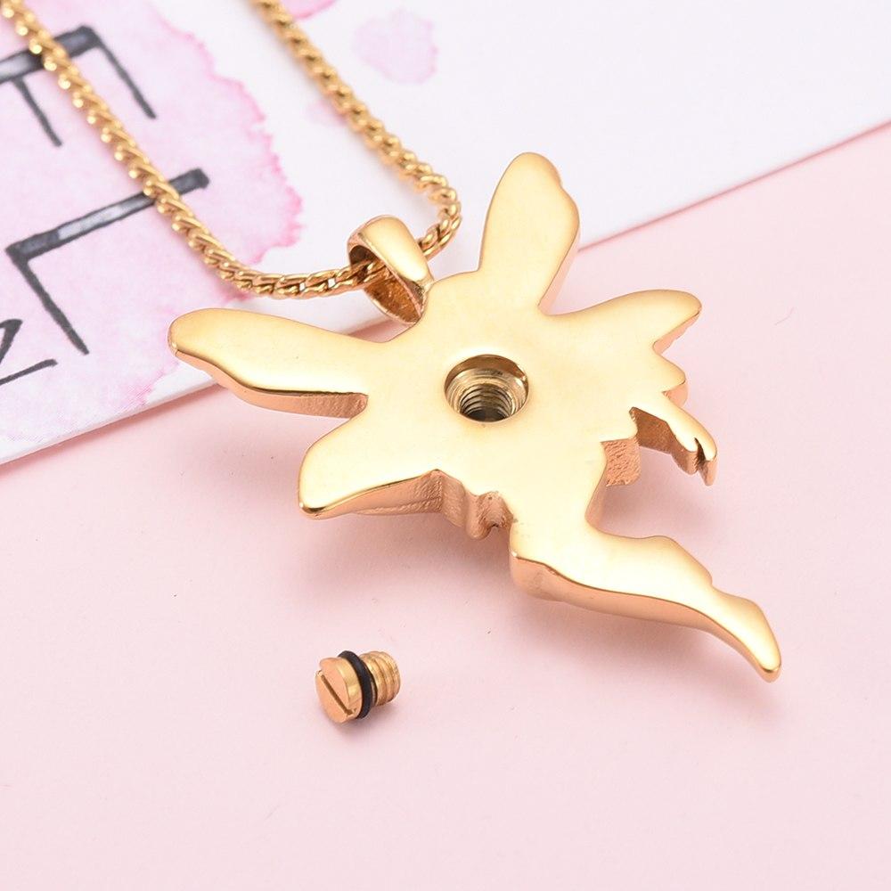 Cremation Necklace - Beautiful Fairy Cremation Urn Necklace