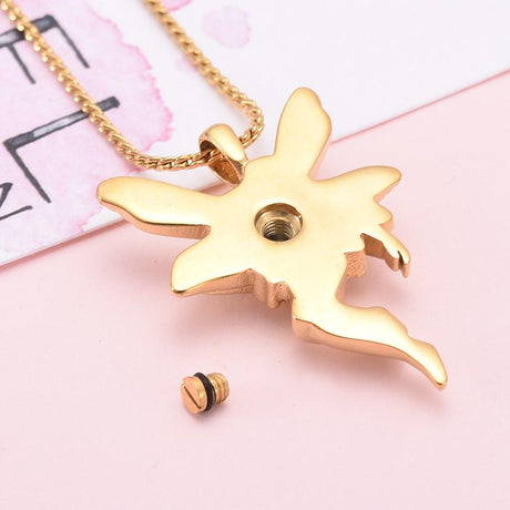 Cremation Necklace - Beautiful Fairy Cremation Urn Necklace