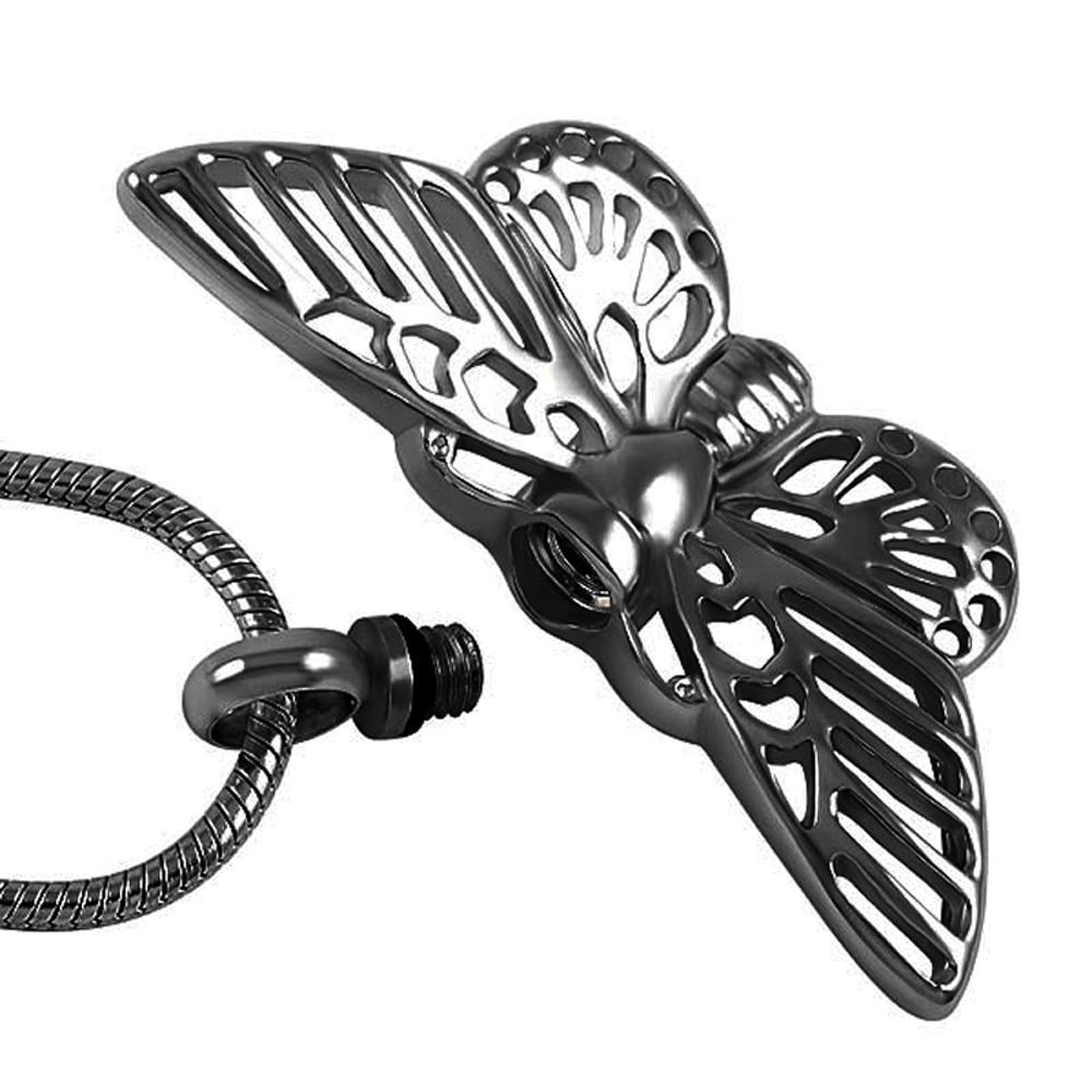 Cremation Necklace - Butterfly Shaped Cremation Urn Necklace