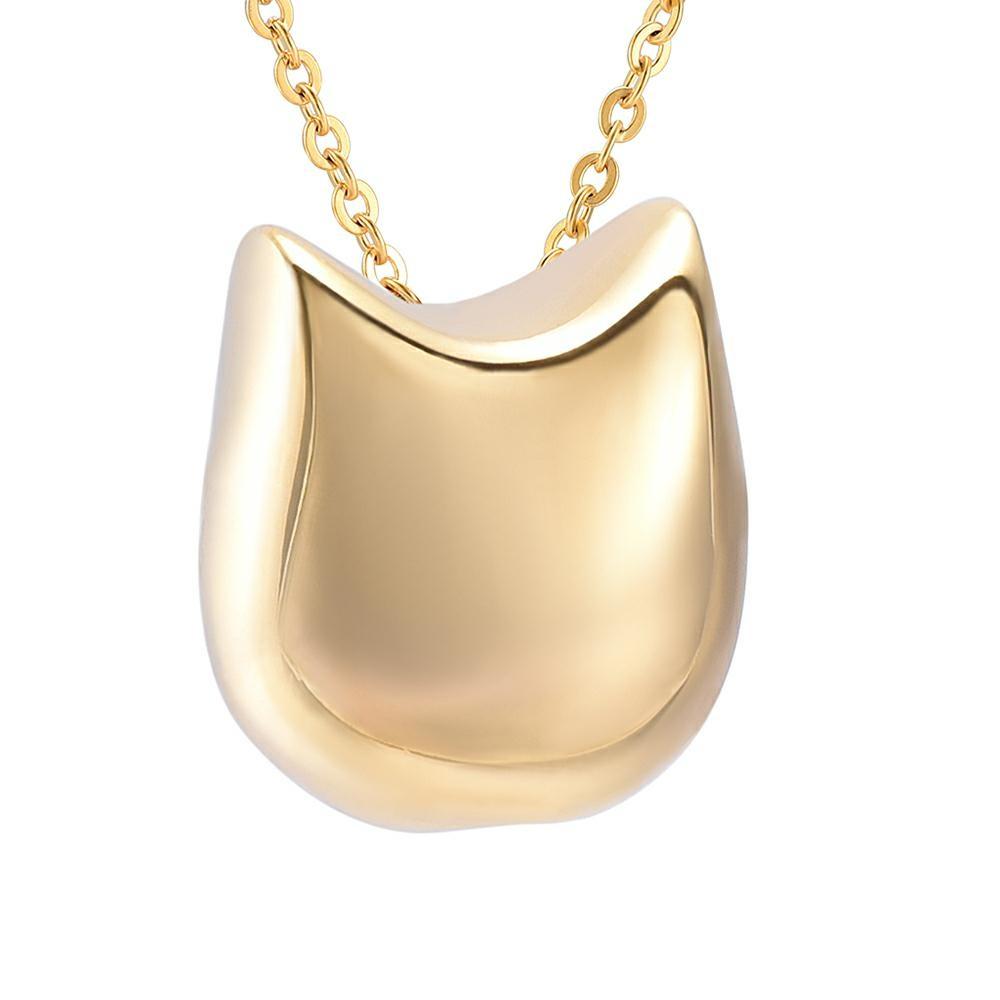 Cremation Necklace - Cat Cremation Urn Necklace