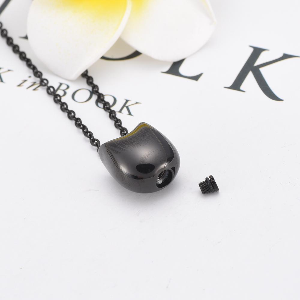 Cremation Necklace - Cat Cremation Urn Necklace