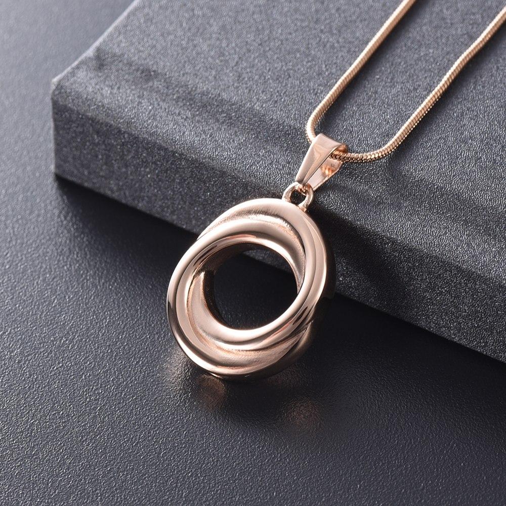Cremation Necklace - Circle Of Life Cremation Urn Necklace