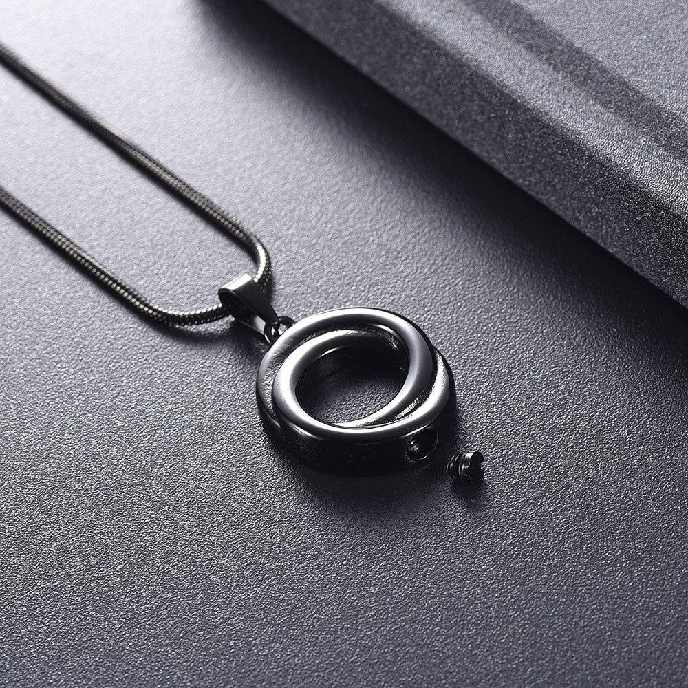 Cremation Necklace - Circle Of Life Cremation Urn Necklace