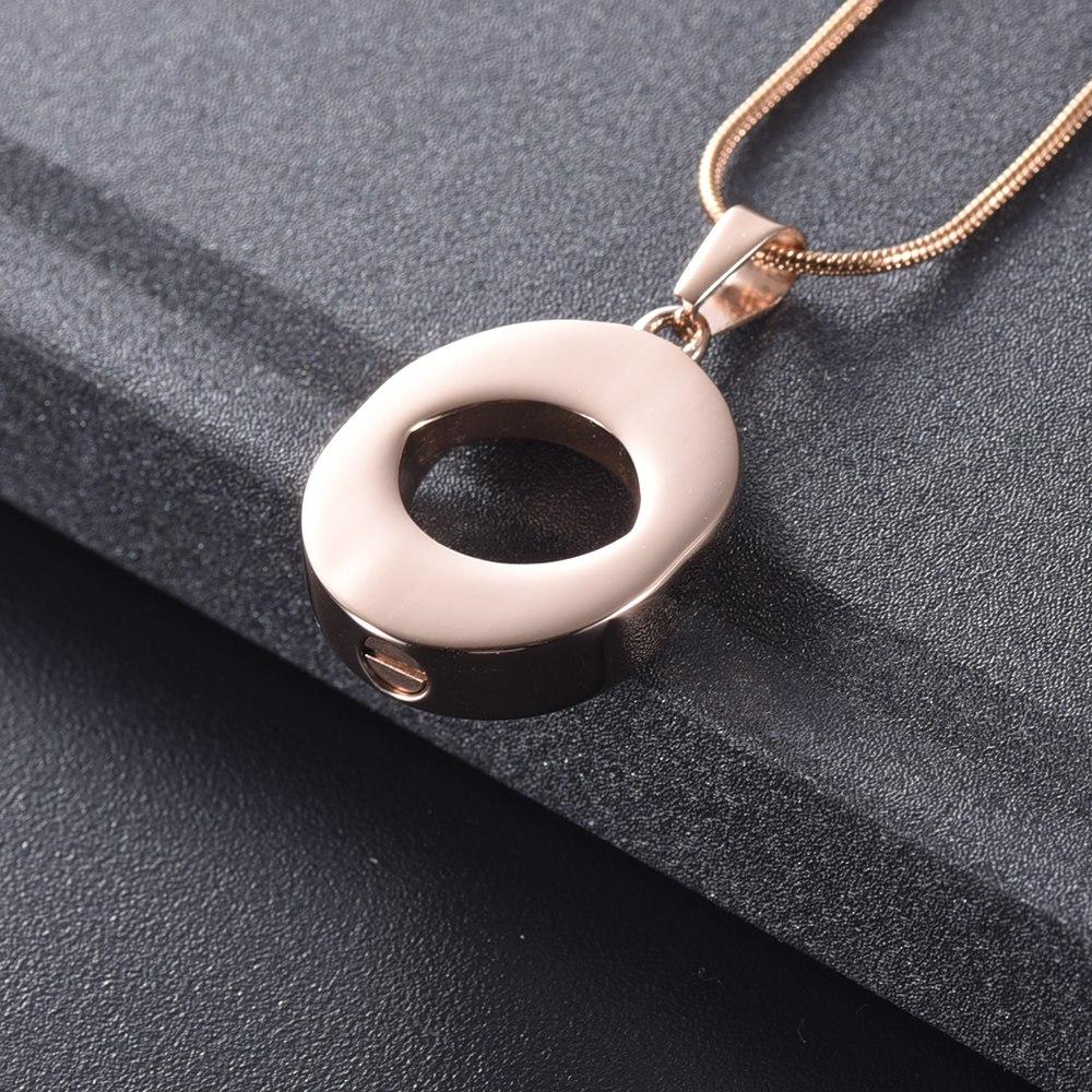 Cremation Necklace - Circle Of Life Cremation Urn Necklace