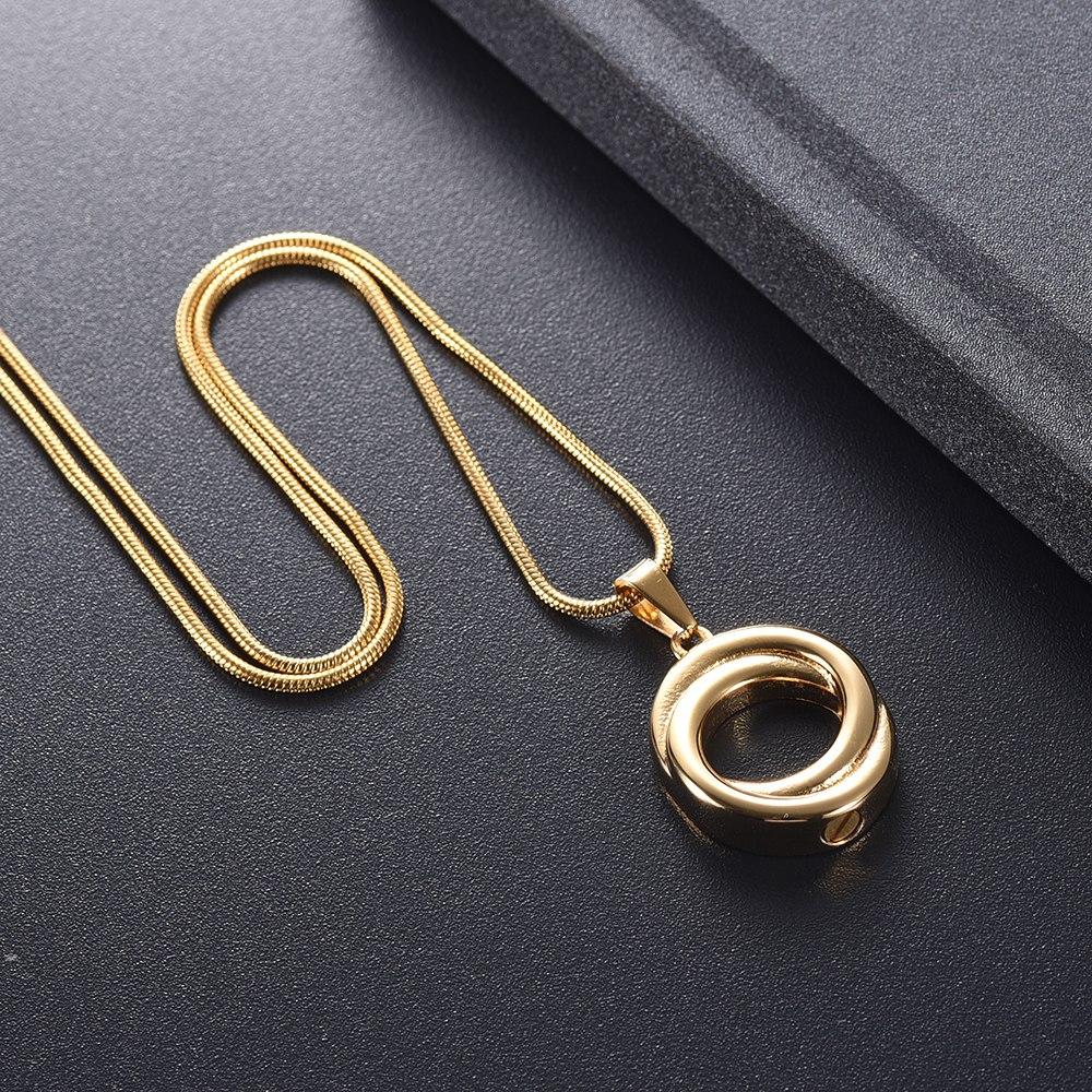 Cremation Necklace - Circle Of Life Cremation Urn Necklace