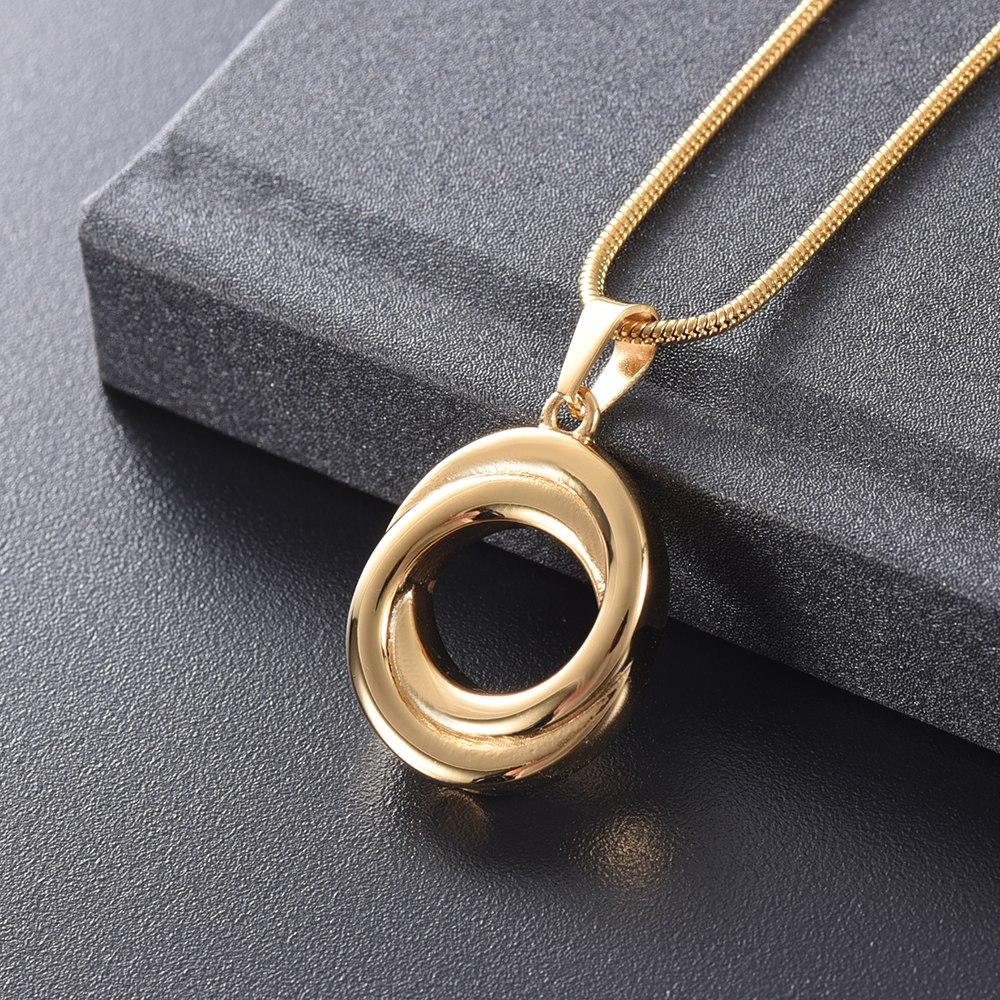 Cremation Necklace - Circle Of Life Cremation Urn Necklace