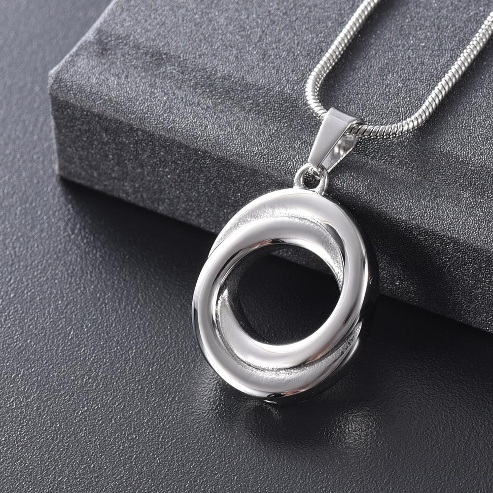 Cremation Necklace - Circle Of Life Cremation Urn Necklace