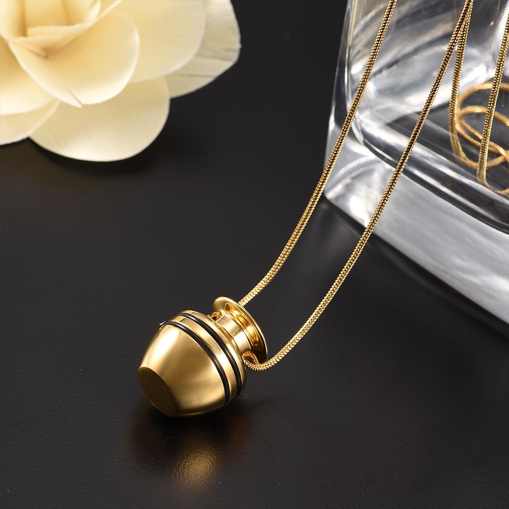 Cremation Necklace - Classic Style Urn Cremation Urn Jewelry