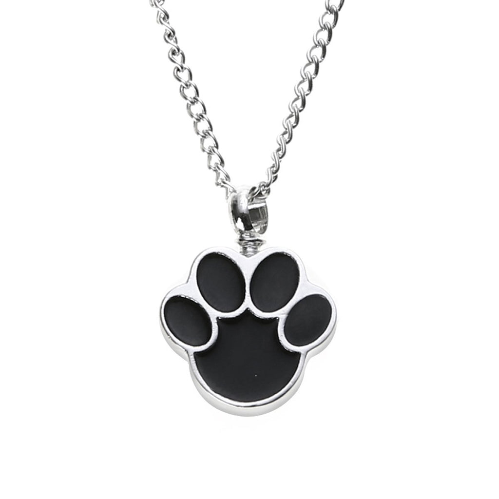Cremation Necklace - Cute Pet Paw Cremation Necklace