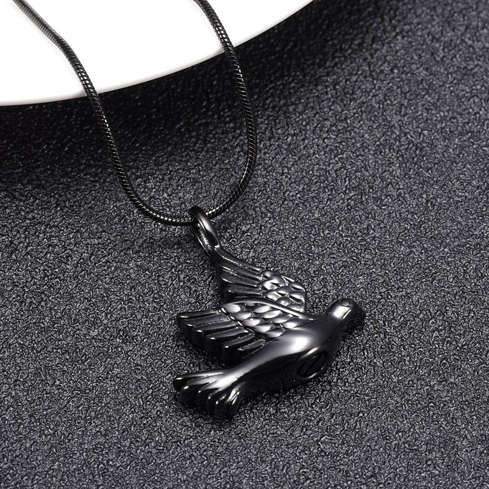 Cremation Necklace - Dove Shaped Cremation Urn Necklace