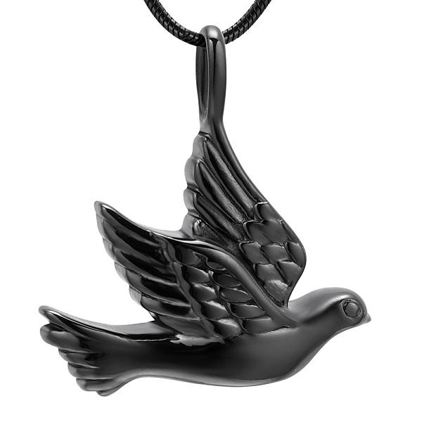 Cremation Necklace - Dove Shaped Cremation Urn Necklace