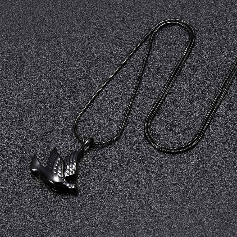 Cremation Necklace - Dove Shaped Cremation Urn Necklace