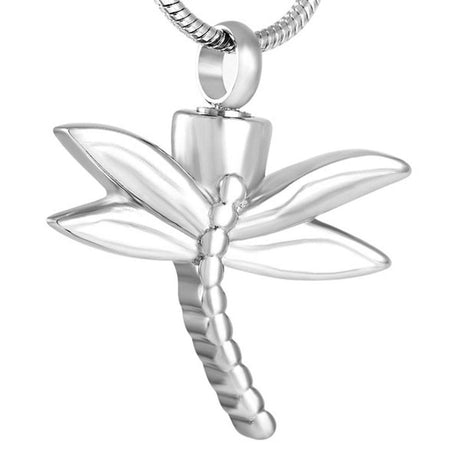 Cremation Necklace - Dragonfly Cremation Urn Necklace