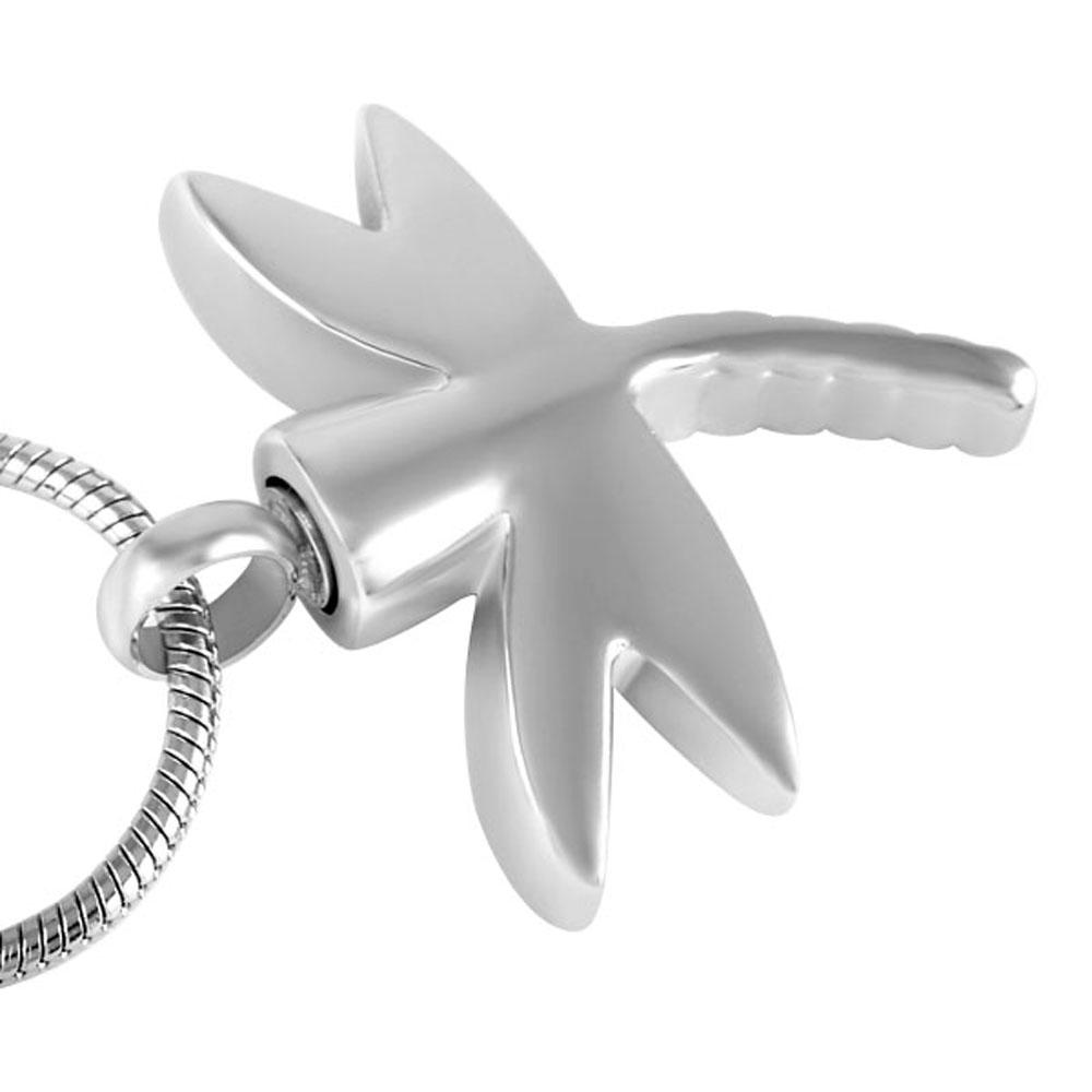 Cremation Necklace - Dragonfly Cremation Urn Necklace