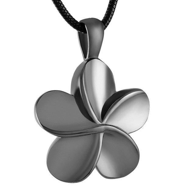Cremation Necklace - Flower Cremation Urn Necklace