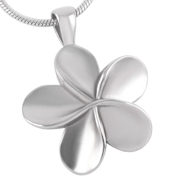 Cremation Necklace - Flower Cremation Urn Necklace