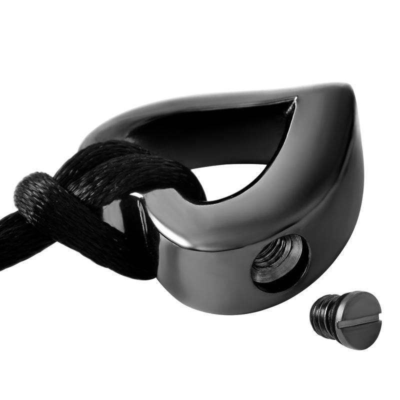 Cremation Necklace - Hollow Heart Cremation Urn Necklace