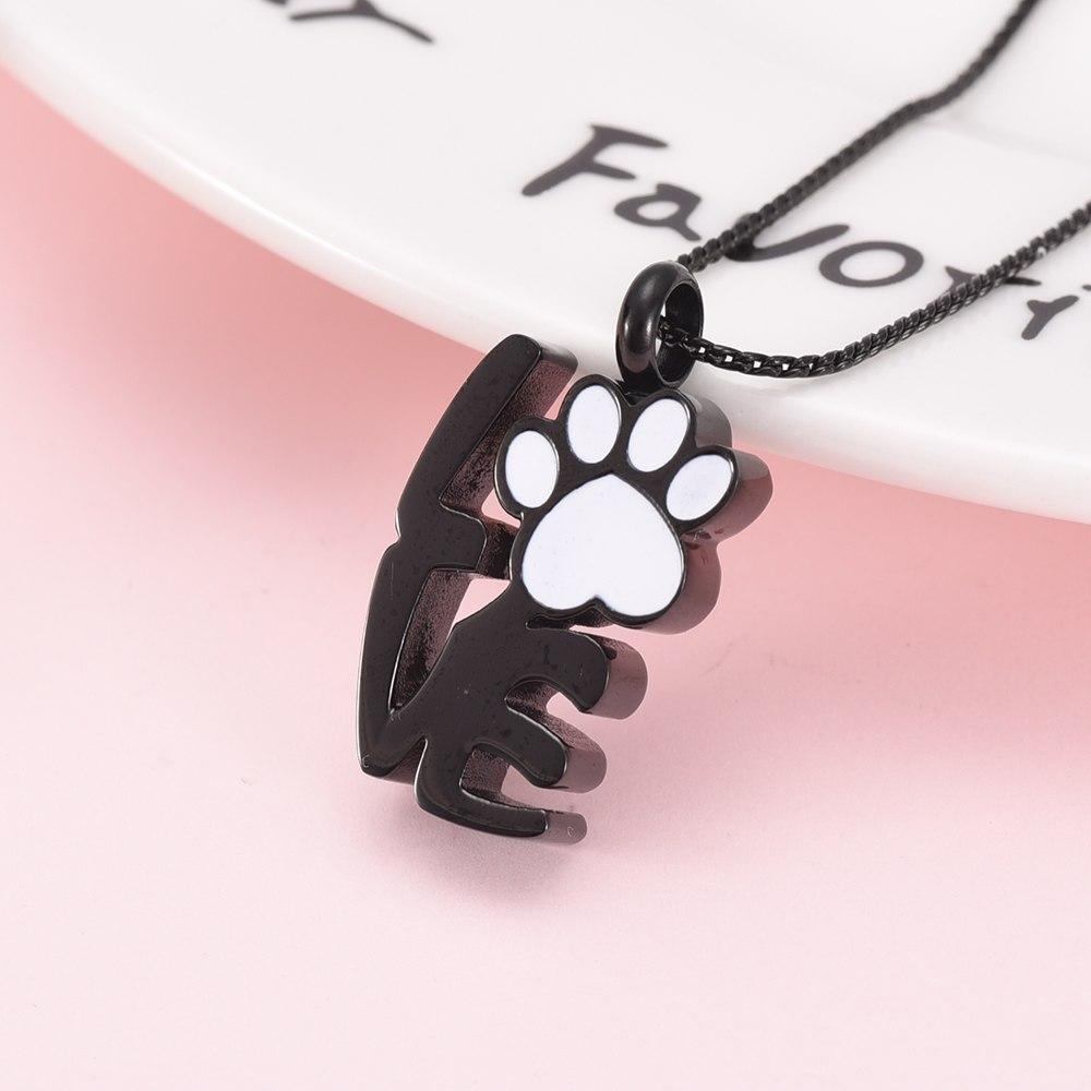 Cremation Necklace - Love Pet Cremation Urn Necklace