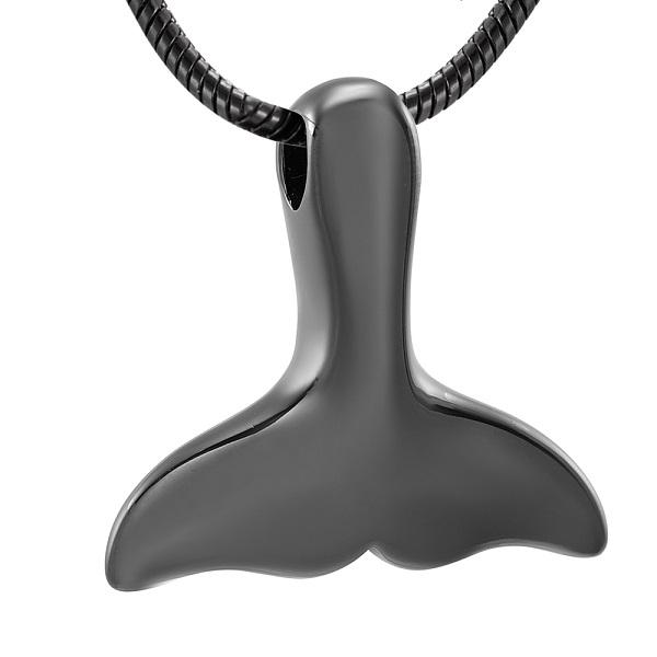 Cremation Necklace - Mermaid Tail Cremation Urn Necklace