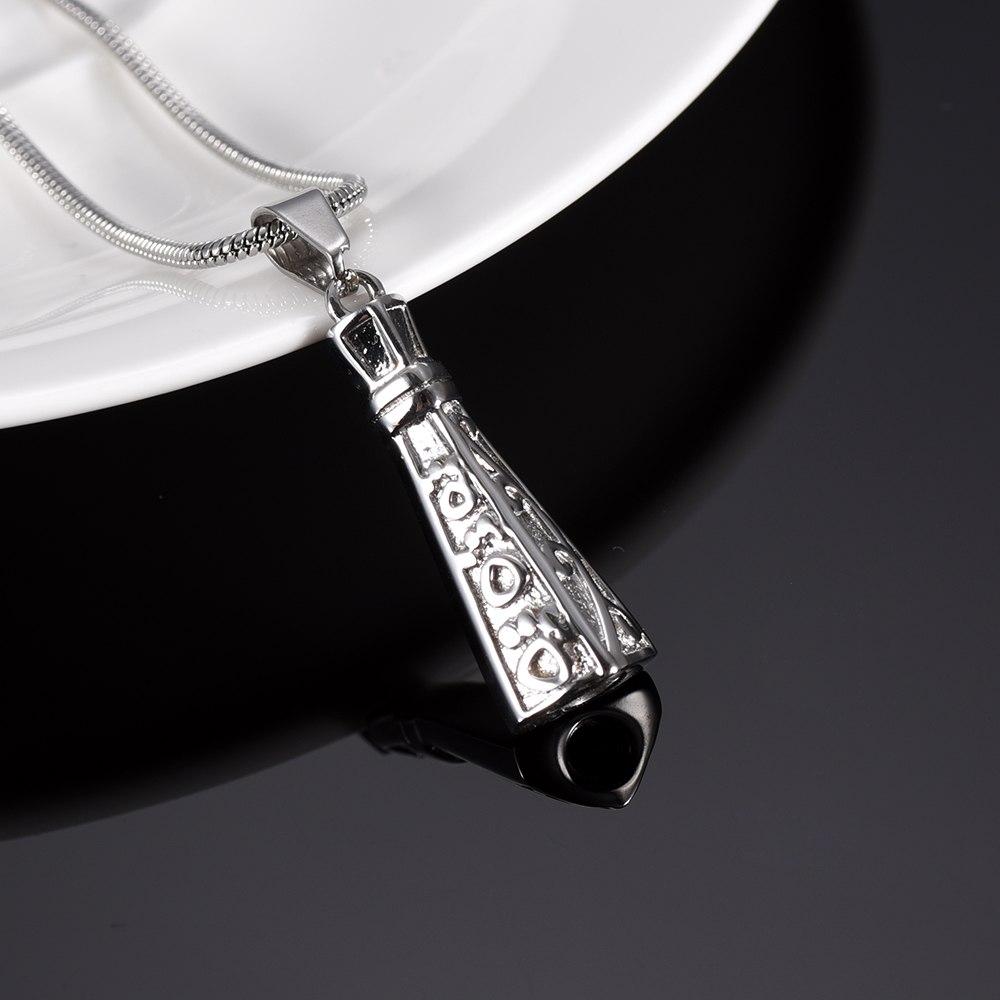 Cremation Necklace - Ornate Lighthouse Cremation Urn Necklace