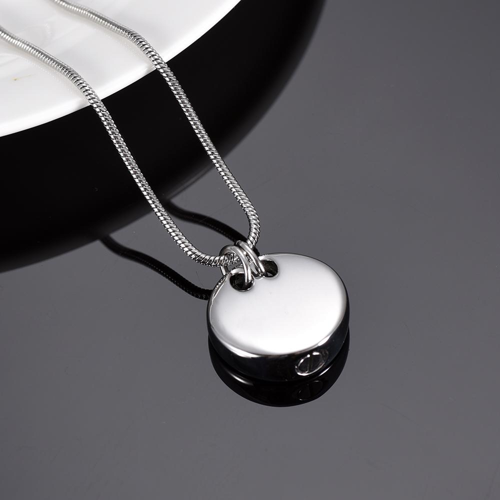 Cremation Necklace - Sleeping Dog Cremation Urn Necklace