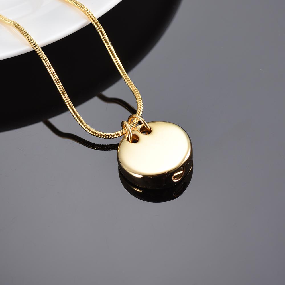 Cremation Necklace - Sleeping Dog Cremation Urn Necklace