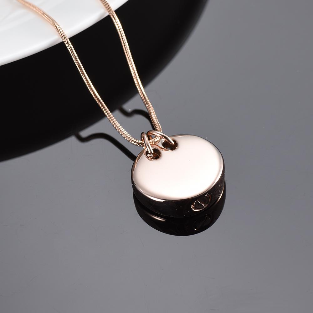 Cremation Necklace - Sleeping Dog Cremation Urn Necklace