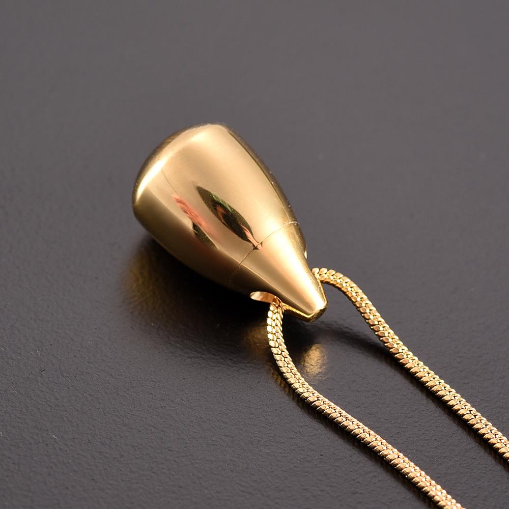 Cremation Necklace - Teardrop Cremation Urn Necklace