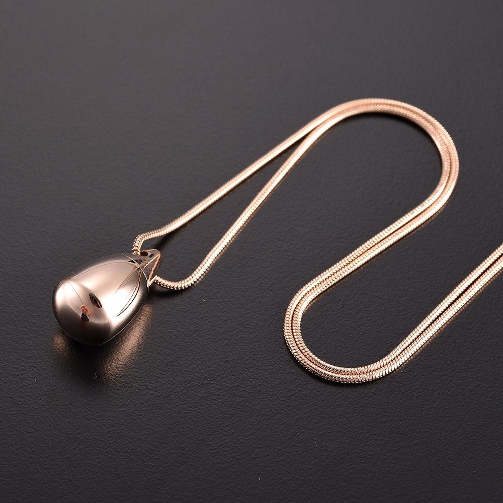 Cremation Necklace - Teardrop Cremation Urn Necklace