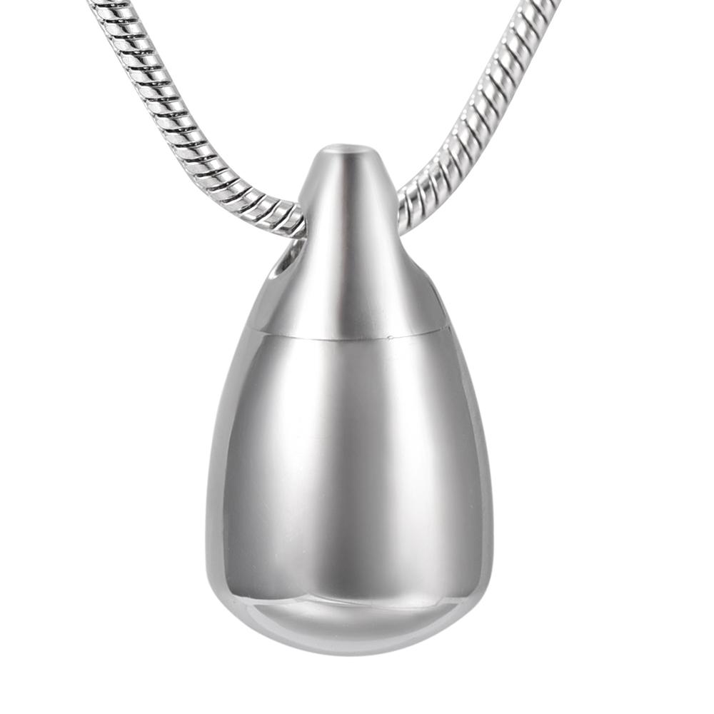 Cremation Necklace - Teardrop Cremation Urn Necklace