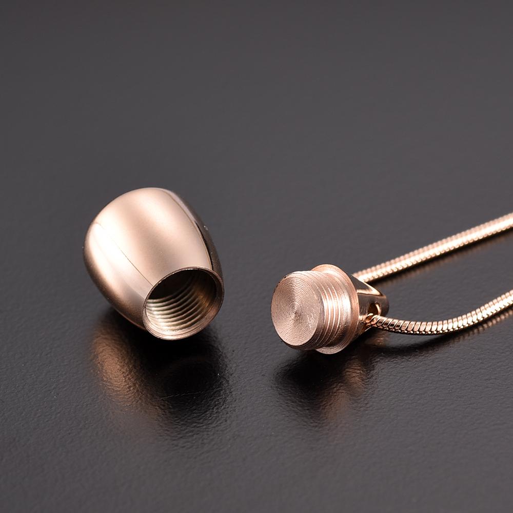 Cremation Necklace - Teardrop Cremation Urn Necklace