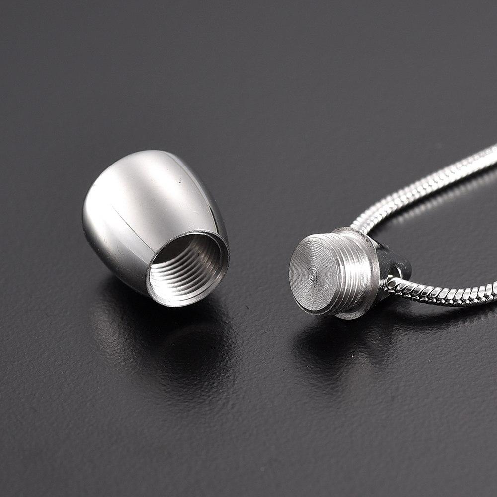 Cremation Necklace - Teardrop Cremation Urn Necklace