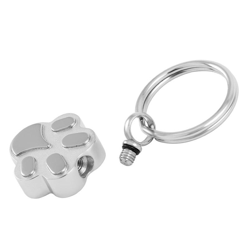 Keychain - Pet Paw Cremation Urn Keychain