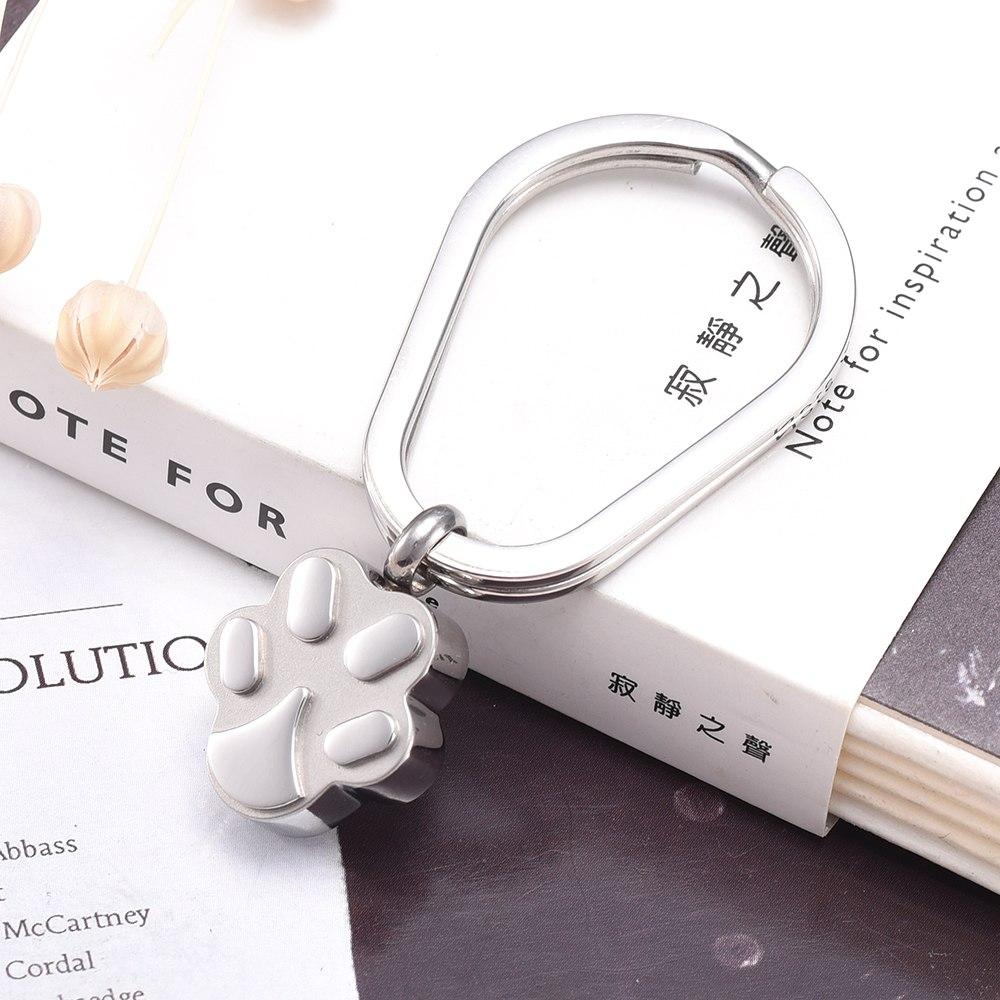Keychain - Pet Paw Shaped Cremation Urn Keychain