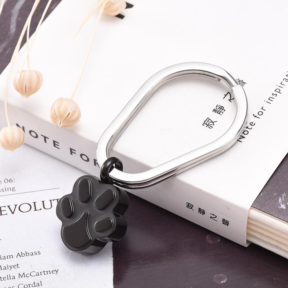 Keychain - Pet Paw Shaped Cremation Urn Keychain