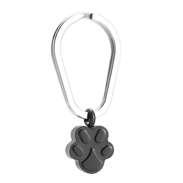 Keychain - Pet Paw Shaped Cremation Urn Keychain
