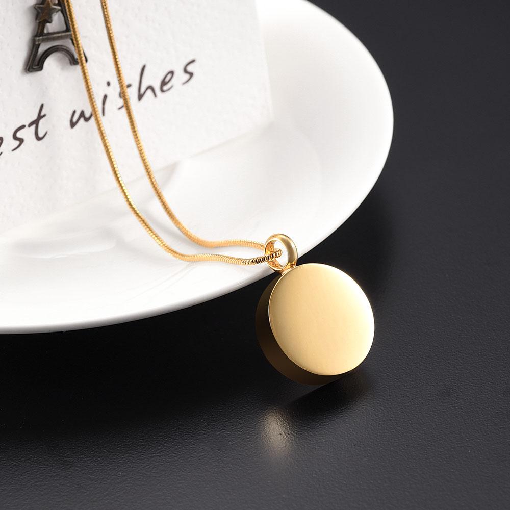 Paw Print Cremation Urn Necklace Etched With A Heart