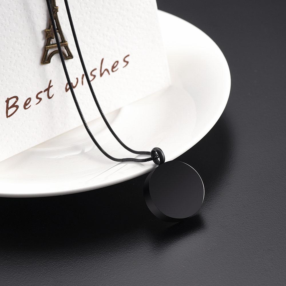 Paw Print Cremation Urn Necklace Etched With A Heart