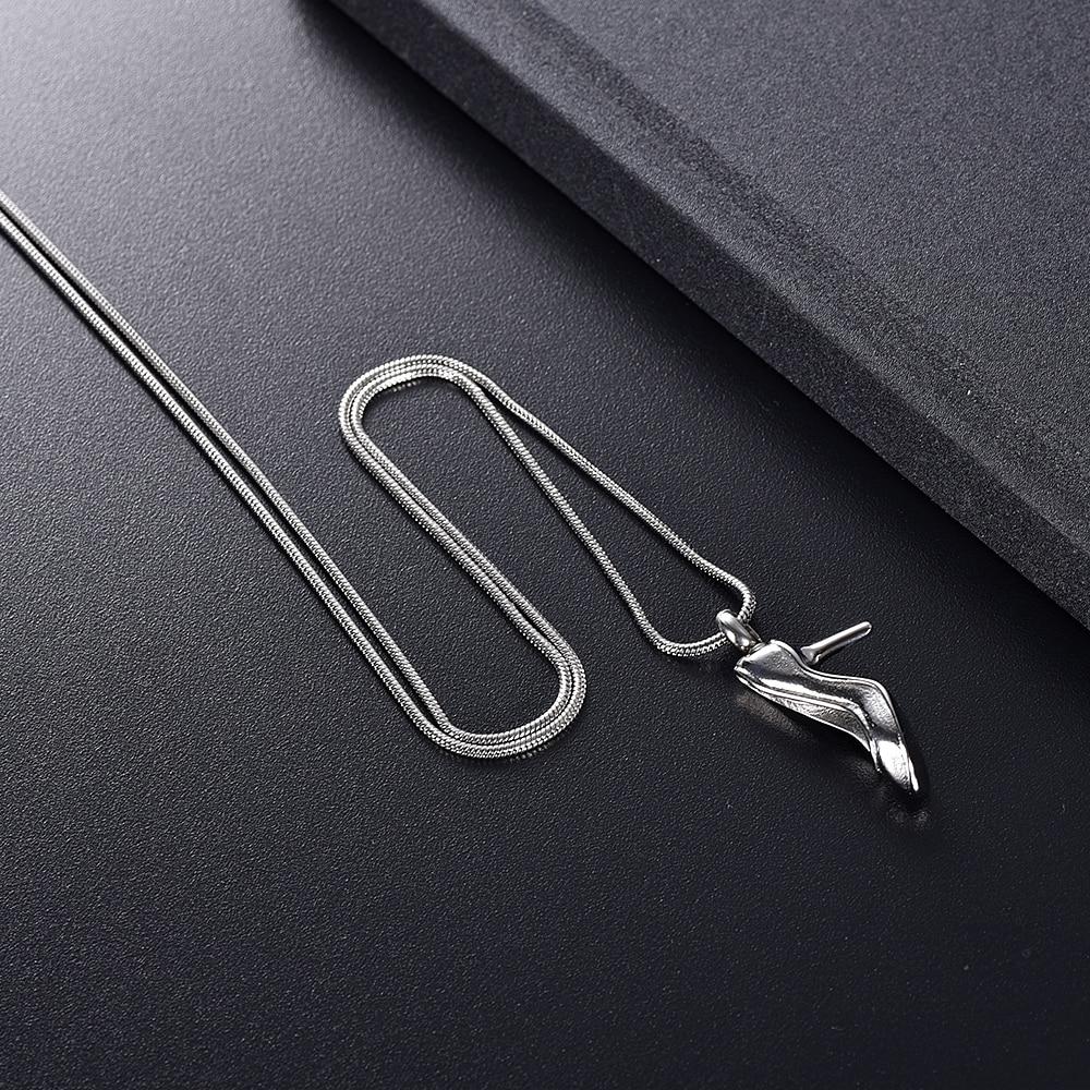 Classy High-heeled Shoe Cremation Necklace Cremation Necklace Cherished Emblems
