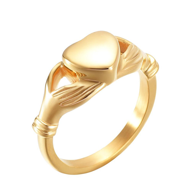 Rings - Give You My Heart Cremation Urn Ring