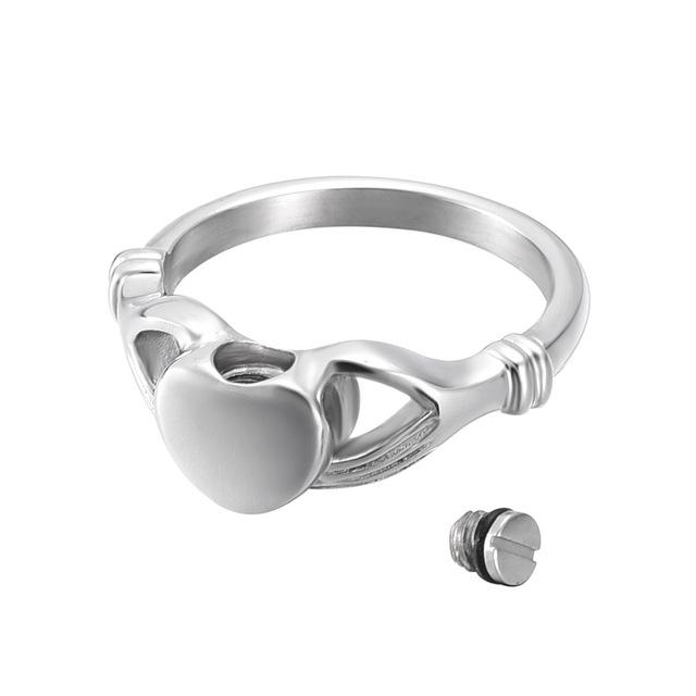 Rings - Give You My Heart Cremation Urn Ring