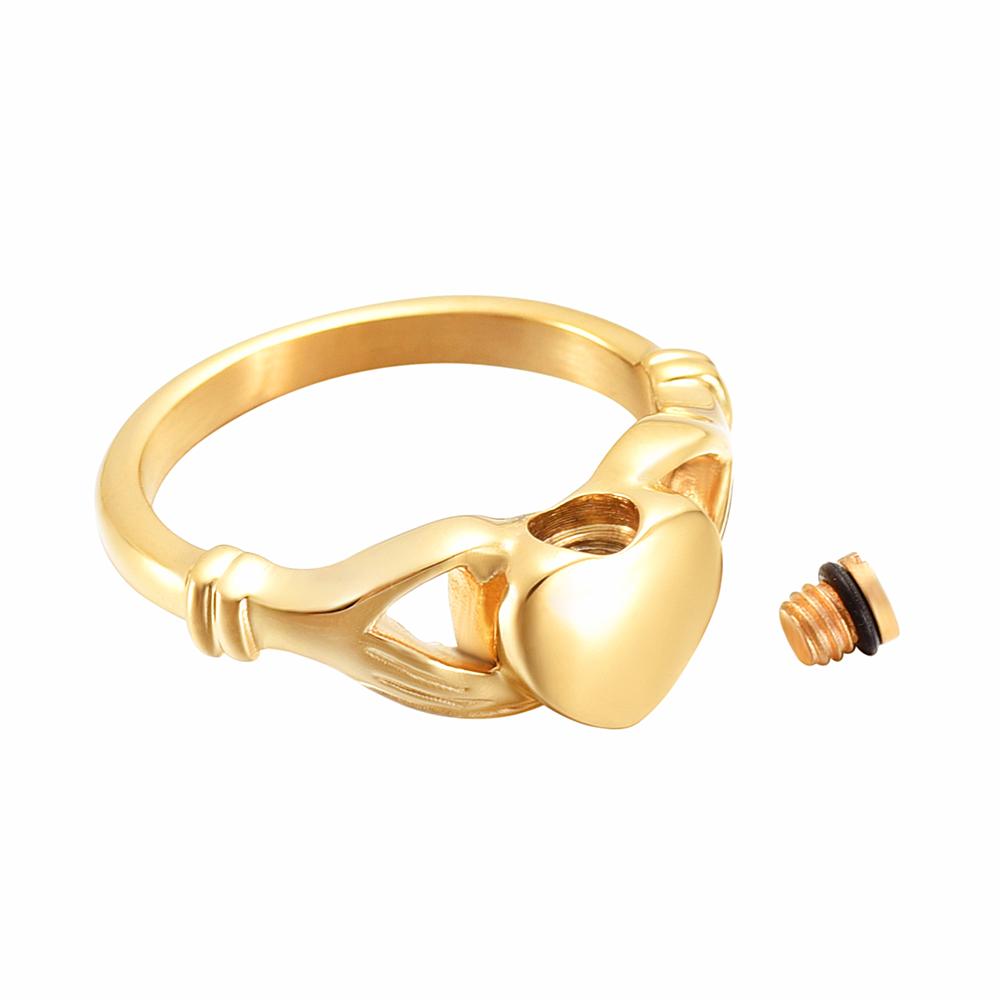 Rings - Give You My Heart Cremation Urn Ring